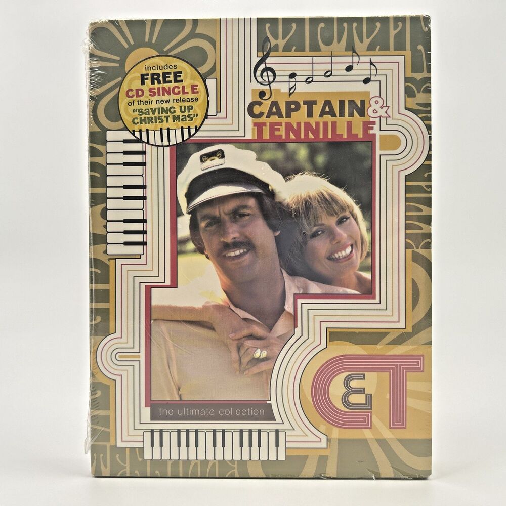 The Captain & Tennille Ultimate Collection 3-DVD Set + Saving Christmas CD NEW